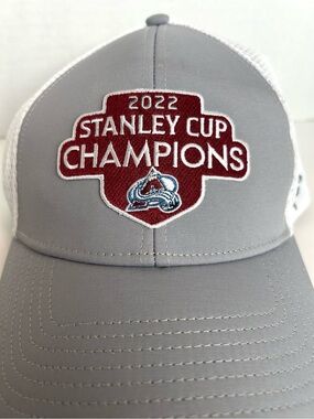 Colorado Avalanche Hat Cap Snap Back NHL Hockey Stanley Cup Champions